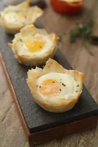 Phyllo Egg Cups 1 - YT