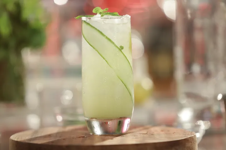 Cucumber Vodka Refresher  