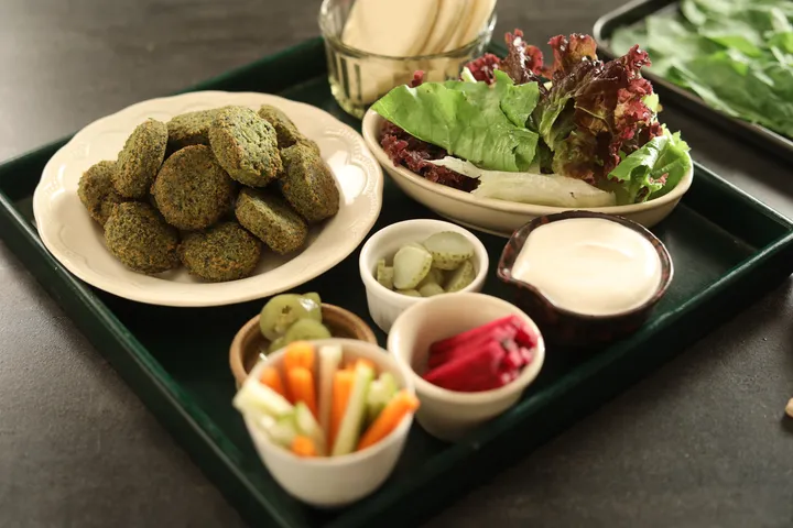 Spinach Falafel 1