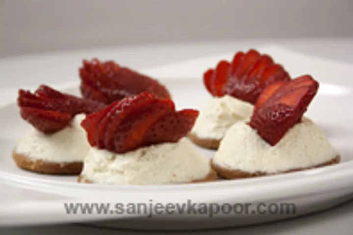 Quick Strawberry Cheese Cake