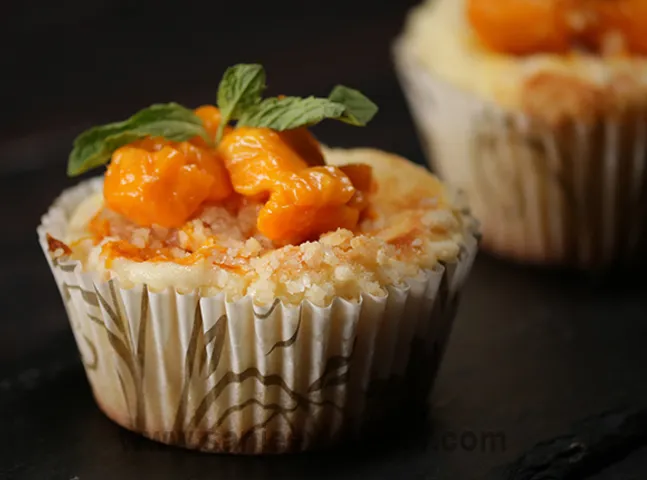 Mango Cream Cheese Muffins