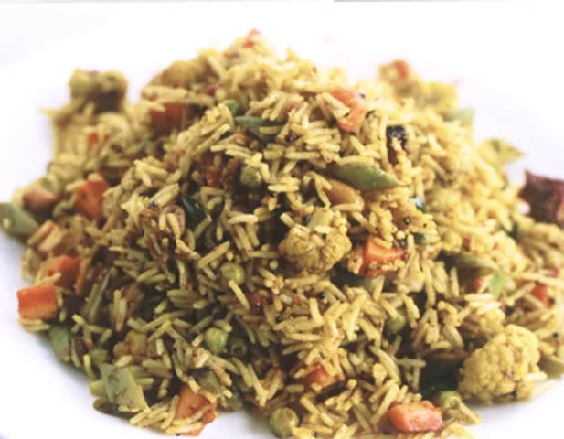 Mixed Vegetable Tamarind Rice