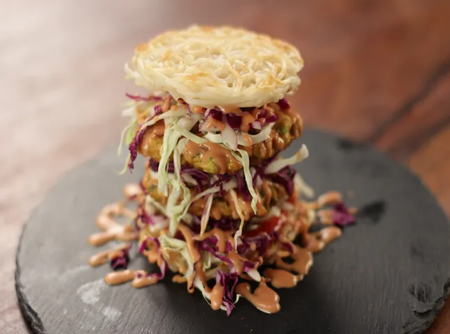 Noodle Burger Bun