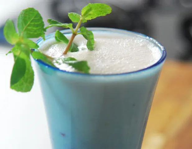 Green Tea And Coconut Smoothie