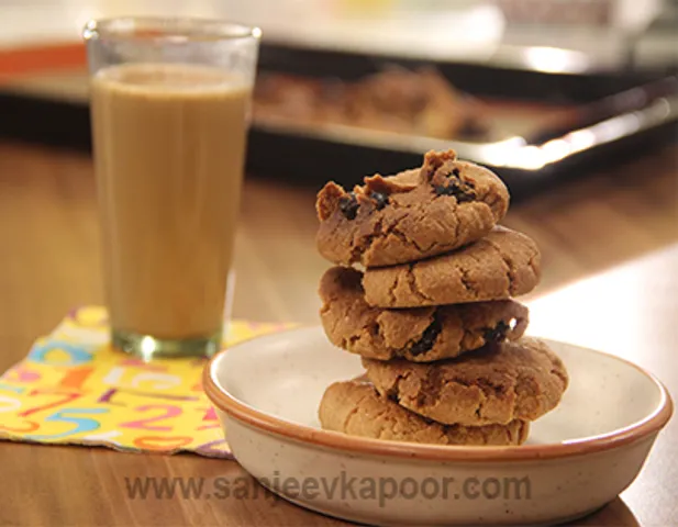 Ginger Raisin Whole Wheat Cookies