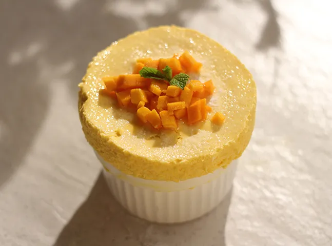 Cold Mango Souffle-SK Khazana