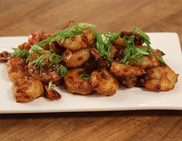 Easy Hoisin Prawns