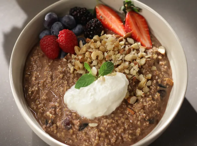 Overnight Chocolate Oats 