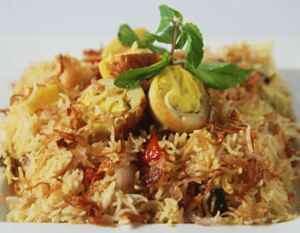 Dimer Biryani