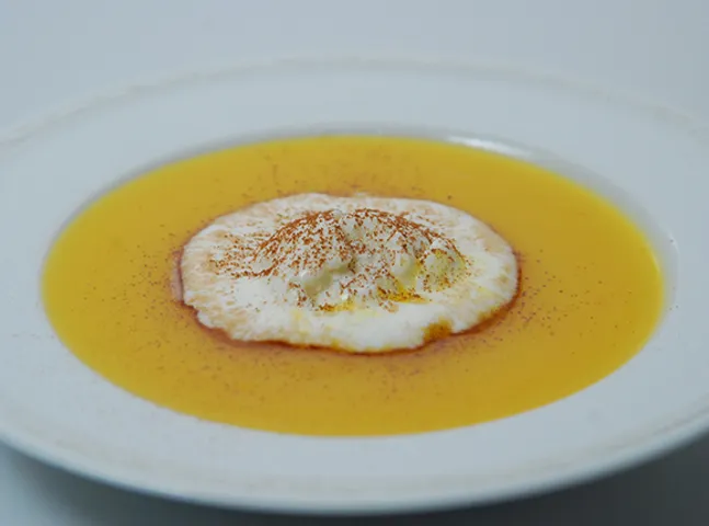 Peach Floating Island-Cook Smart