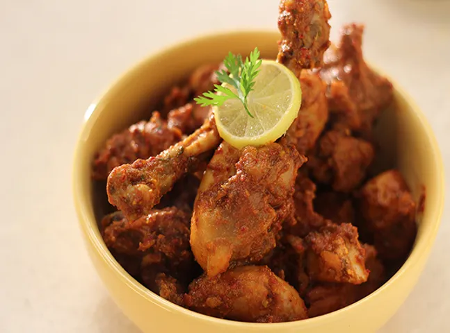 Chicken Sukka - SK Khazana