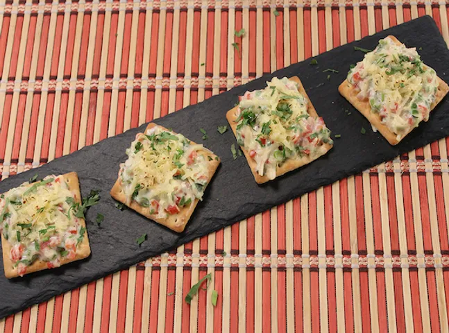 Chilli Cheese Canapes      