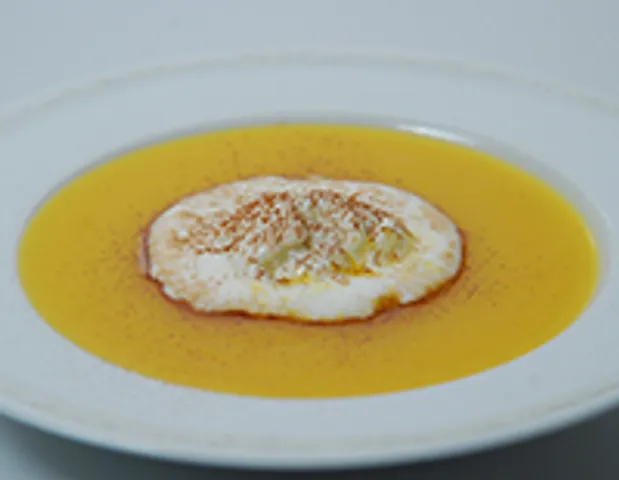 Peach Floating Island-Cook Smart