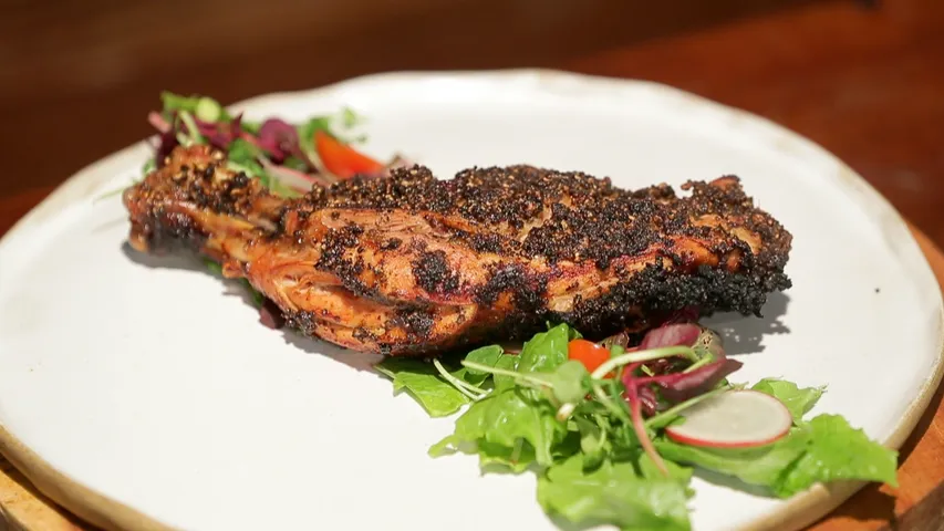 Pepper Crusted Chicken