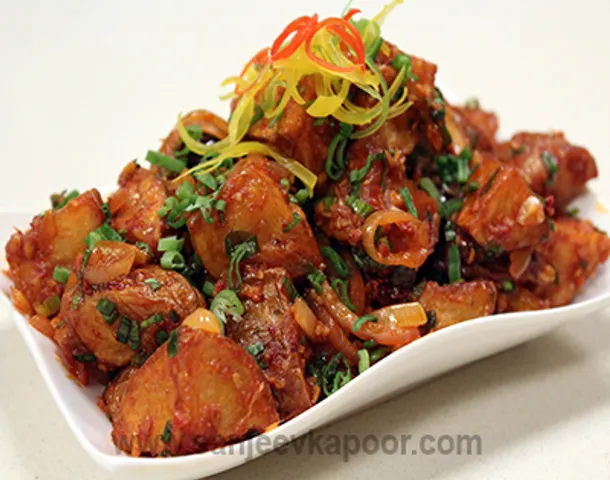 Sichuan Chilli Potatoes