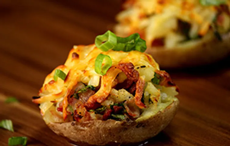 Over Loaded Potato Skins