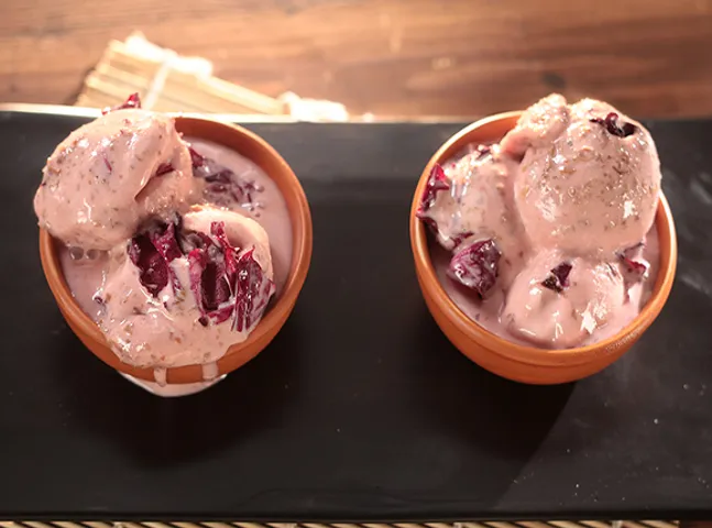 Gulkand Ice Cream - SK Khazana