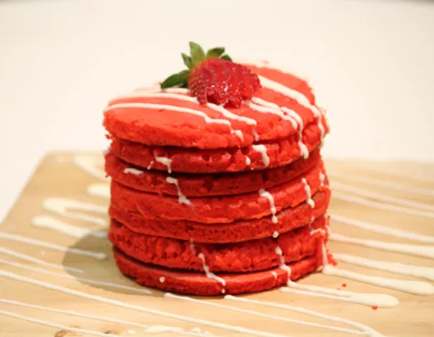 Red Velvet Pancake