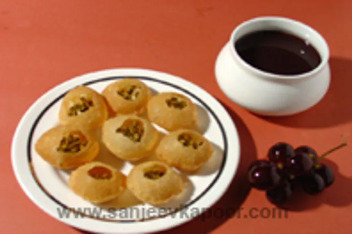 Black Grape Pani Puri