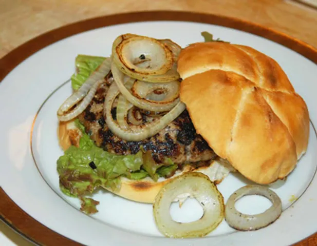 Prune Chicken Burger