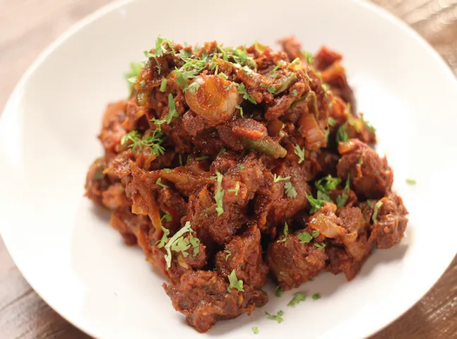 Goan Sausage Chilli Fry 