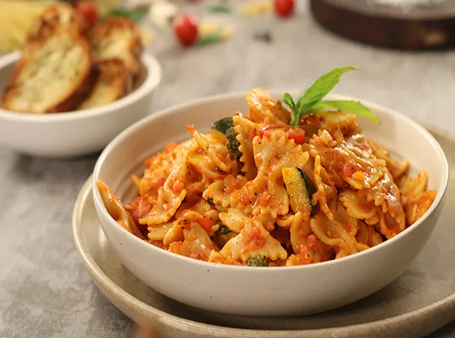 Pasta in Red Sauce - SK Khazana