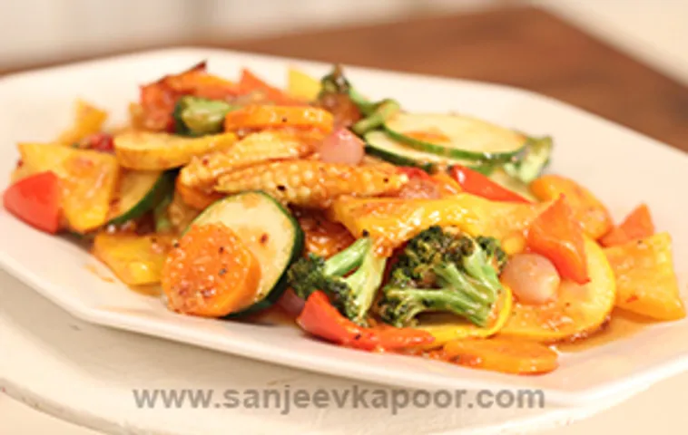 Sweet and Spicy Vegetable Stir Fry