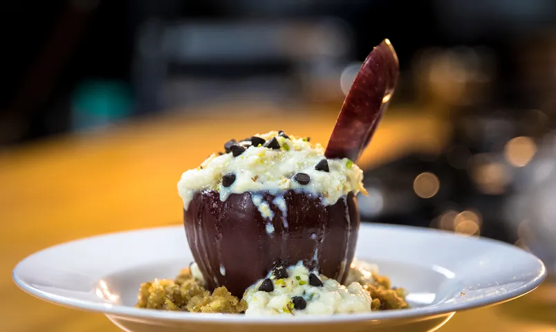 Baked Chocolate Apple 