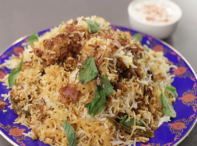 Hyderabadi Dum Gosht Biryani-SK Khazana