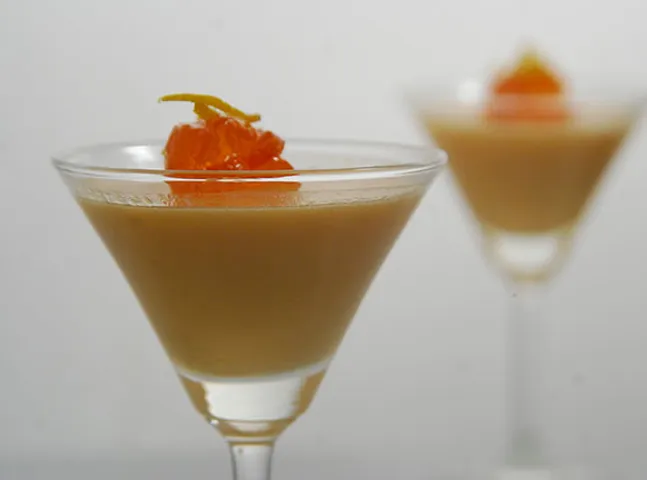 Orange Pannacotta-Cook Smart