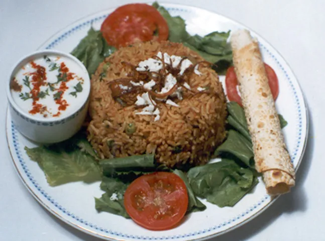 Vegetable Hyderabadi Biryani