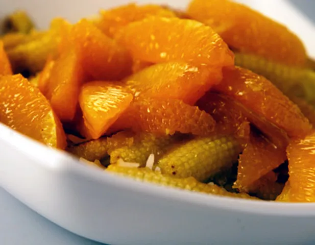 Citrusy Babycorn Rice