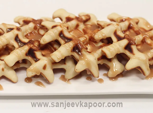 Donut Waffles Maple Cinnamon Glaze