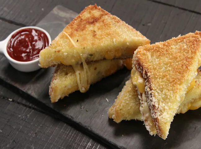 Fried Cheese Sandwich