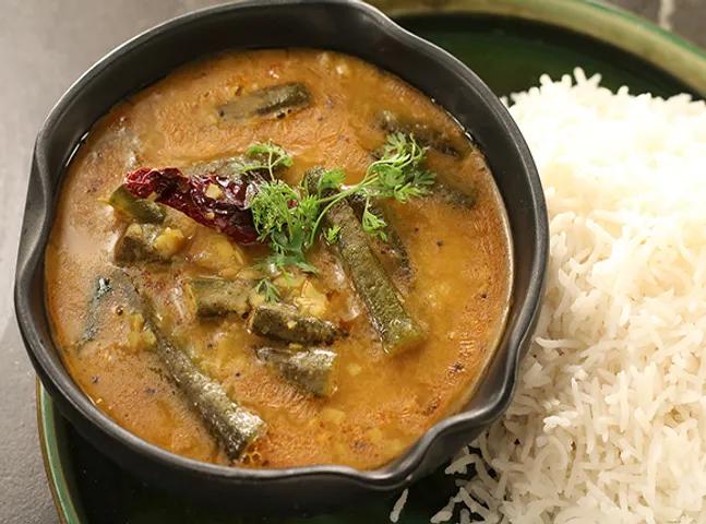 Bhindi Sambhar - SK Khazana