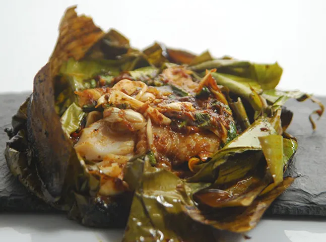 Thai Fish in Banana Leaf-Cook Smart