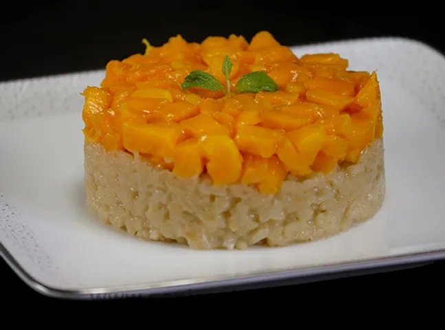 Coconut Rice with Mango