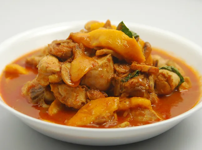 Thai Chicken Mango Curry-Cook Smart