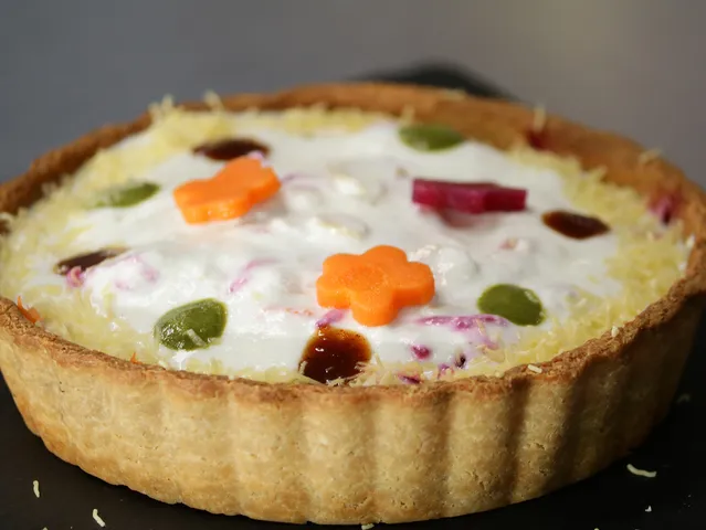 Chaat Quiche