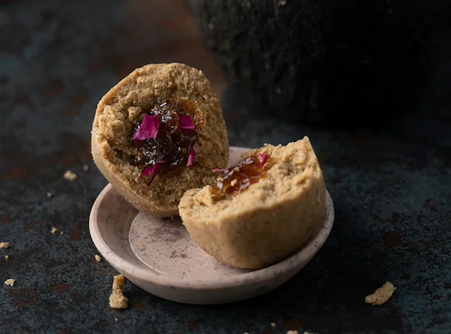 Stuffed Moong Dal Laddoo
