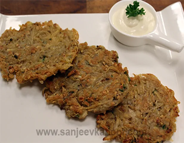 Jain Raw Banana Rosti