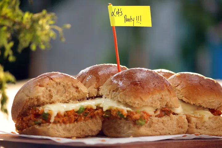 Pav Bhaji Pull Apart