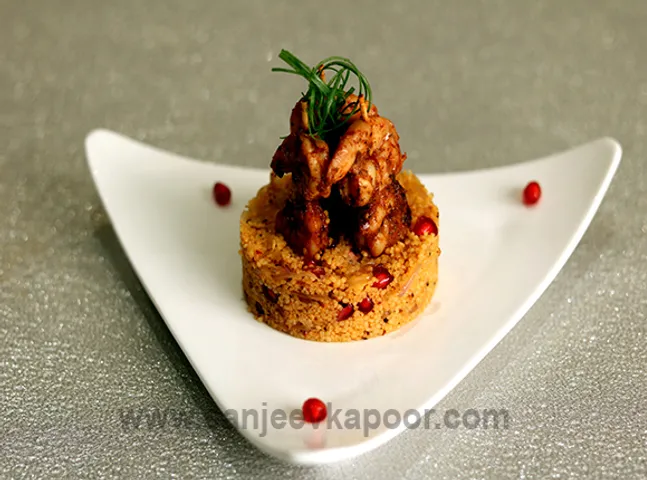 Piri Piri Prawns with Harissa Couscous