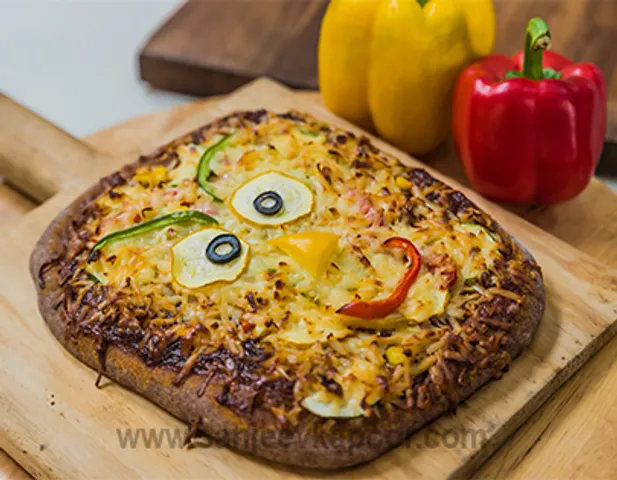 Cheese and Ragi Pizza