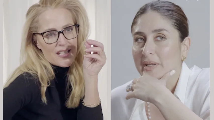 Gillian Anderson & Kareena Kapoor on Ageing in Showbiz