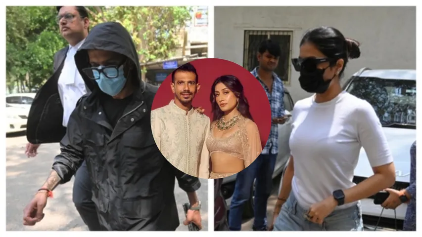 Yuzvendra Chahal and Dhanashree Verma