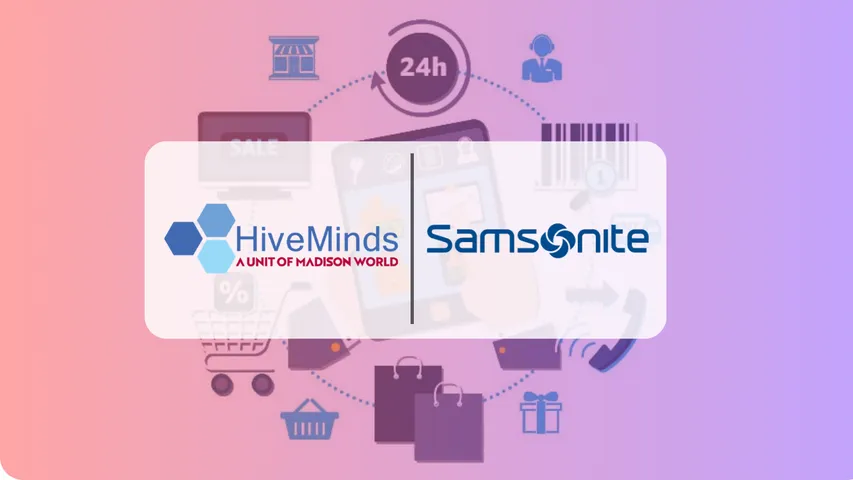 HiveMinds secures the e-commerce marketing and retail media management mandate for Samsonite India.