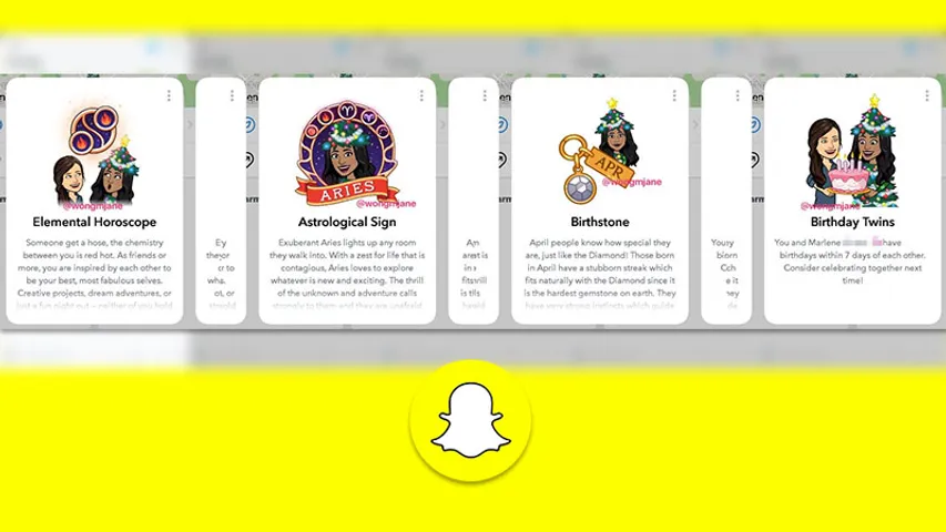 Snapchat april birthstone store