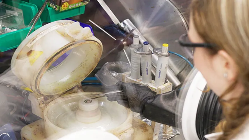 Georgia Tech’s research team, led by Juan-Pablo Correa-Baena, developed a titanium-based method to extend perovskite solar cell lifespan, now under patent review. 