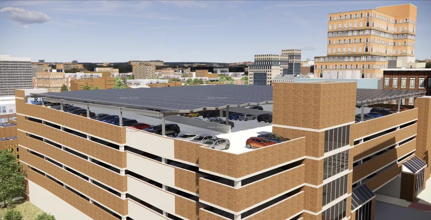 UMB collaborates with CI Renewables for PV canopy project